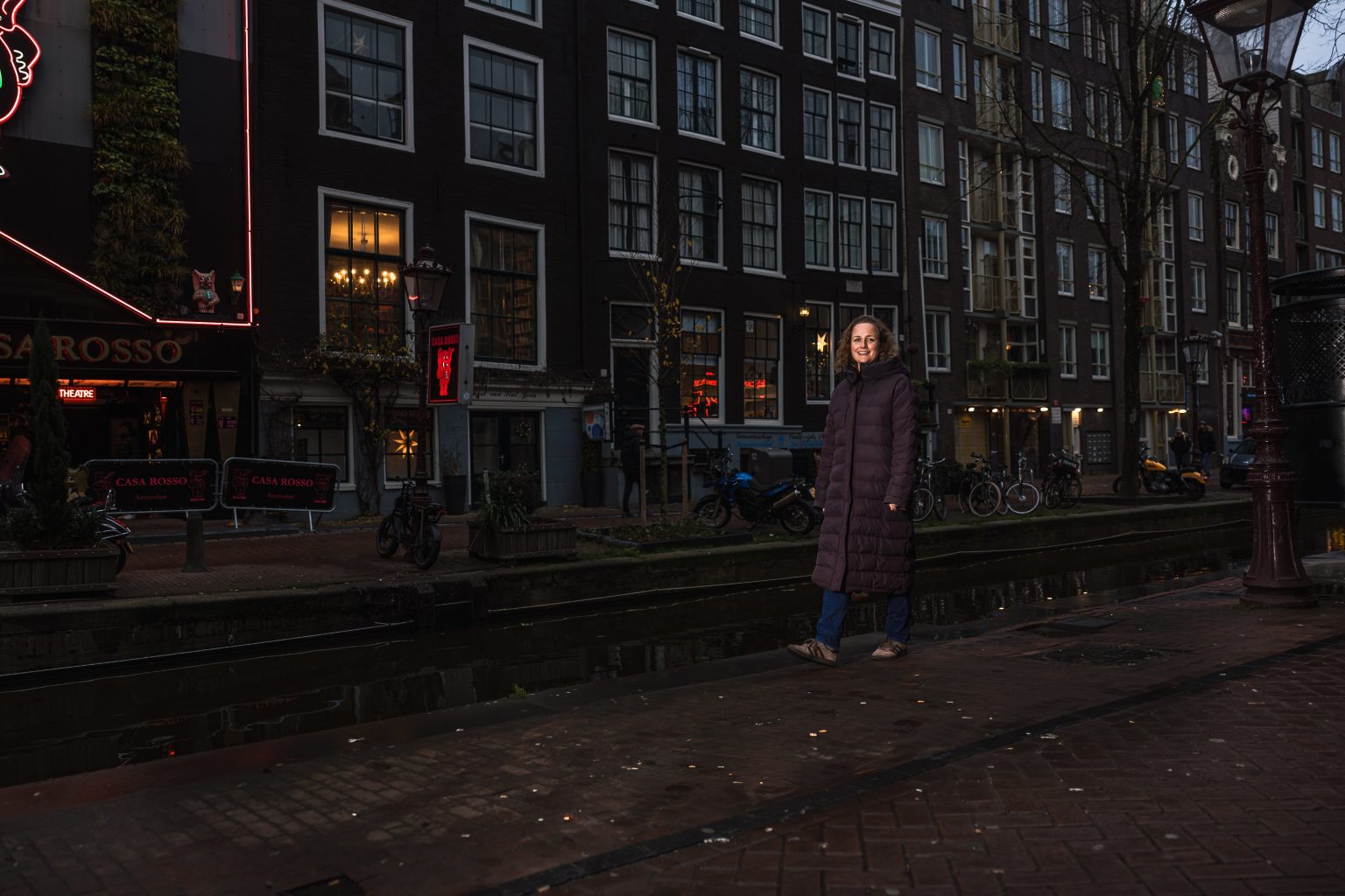 Aan het werk bij Oudezijds 100